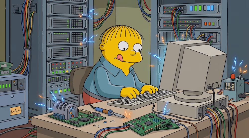 Ralph Wiggum, tireless junior software engineer